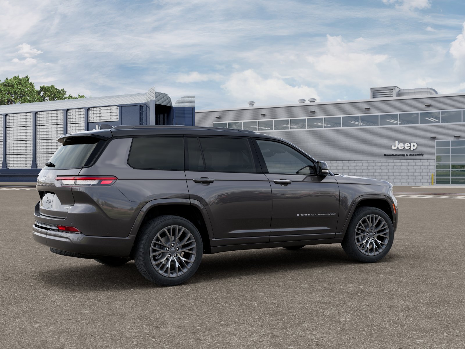 New 2026 Baltic Gray Metallic Clear-Coat Exterior Paint Jeep Summit image 2