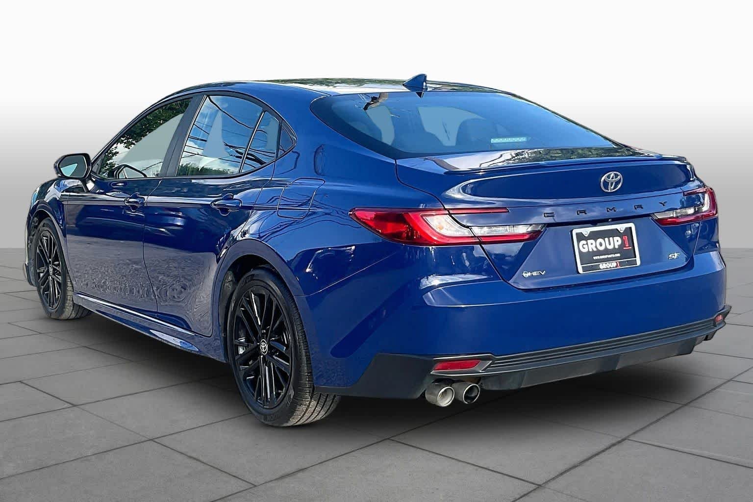 Used 2025 Reservoir Blue Toyota SE image 12