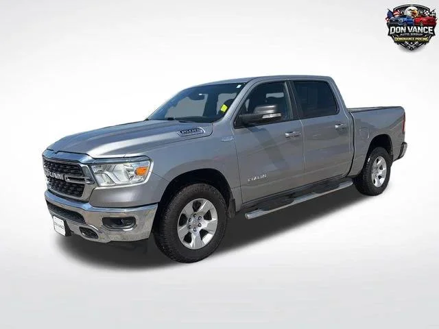 Used 2022 Silver RAM BIG HORN image 1
