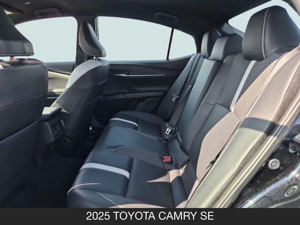 Used 2025 Black Toyota SE image 16