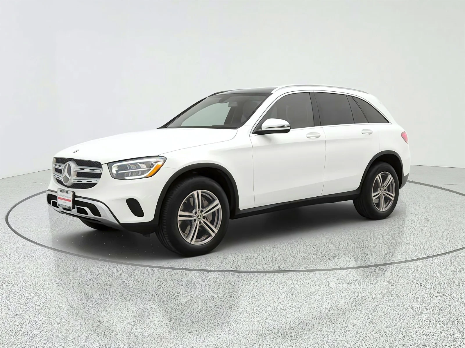 Used 2020 Polar White Mercedes-Benz GLC 300 image 1