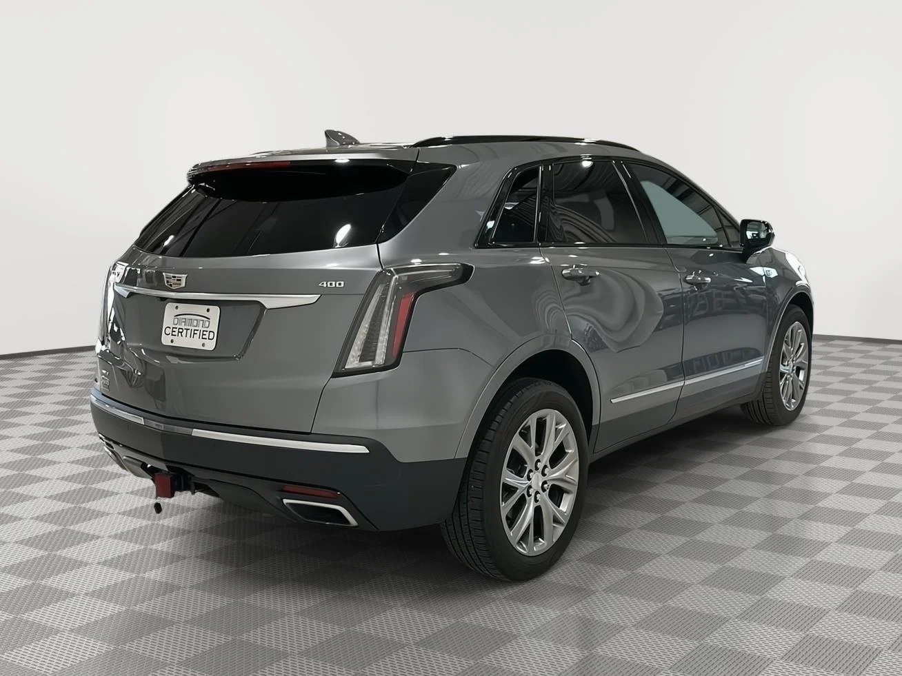 Used 2021 SATIN STEEL METALLIC Cadillac AWD Sport image 5