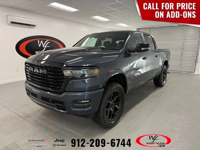 New 2026 Forged Blue Metallic Exterior Paint RAM Laramie image 1