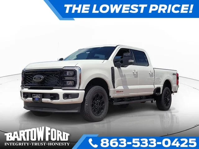 New 2026 White Metallic Ford Lariat image 1