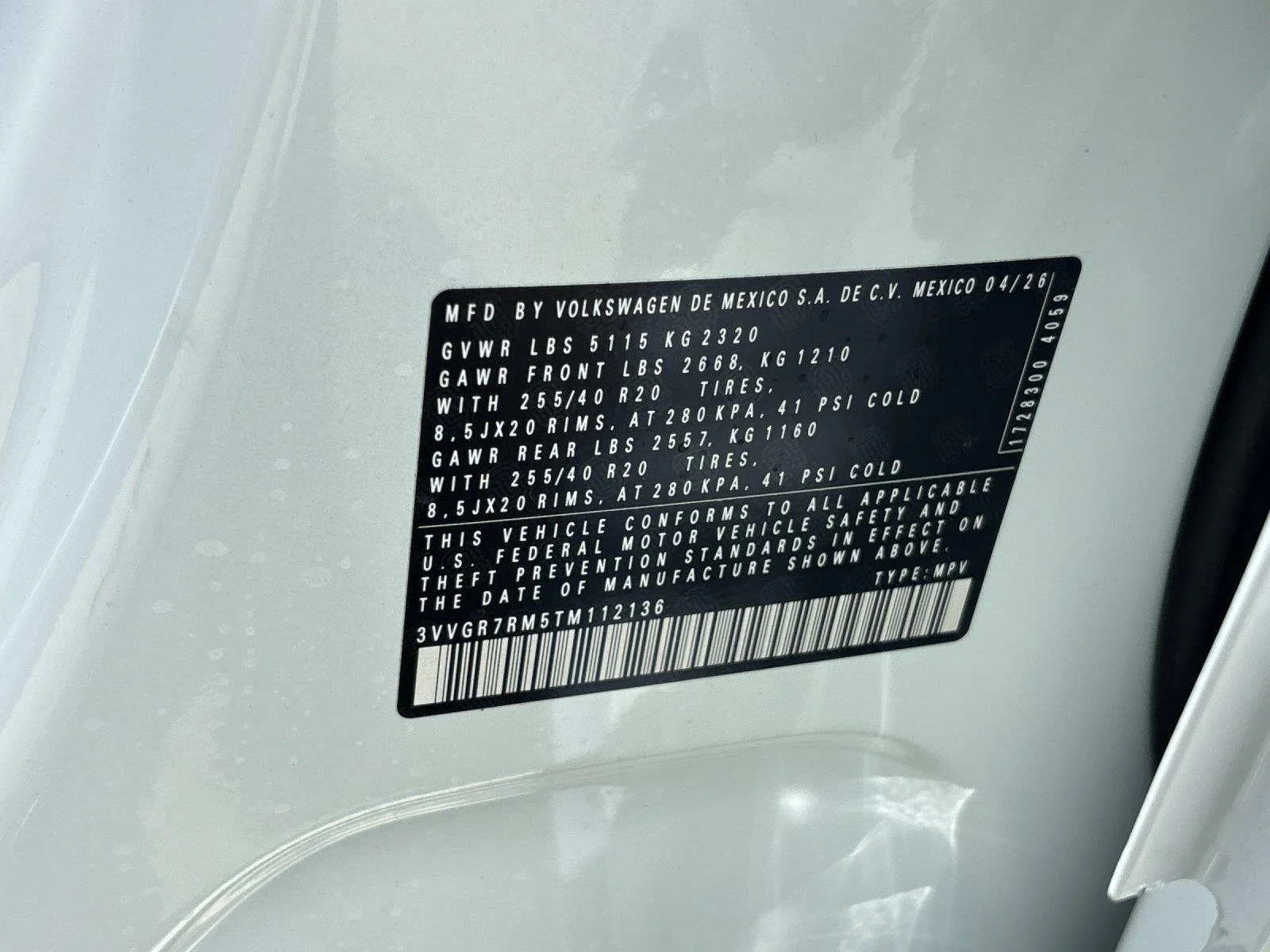 New 2026 opal white pearl Volkswagen SE R-Line Black image 12
