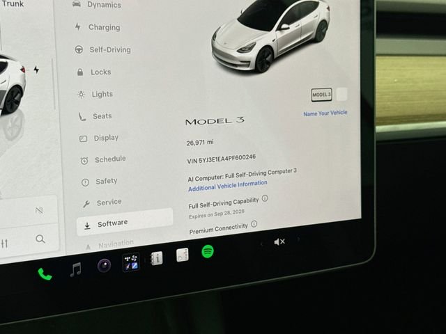 Used 2023 White Tesla Base image 11