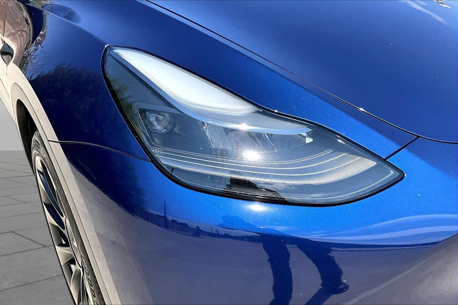 Used 2023 Deep Blue Metallic Tesla Long Range image 48