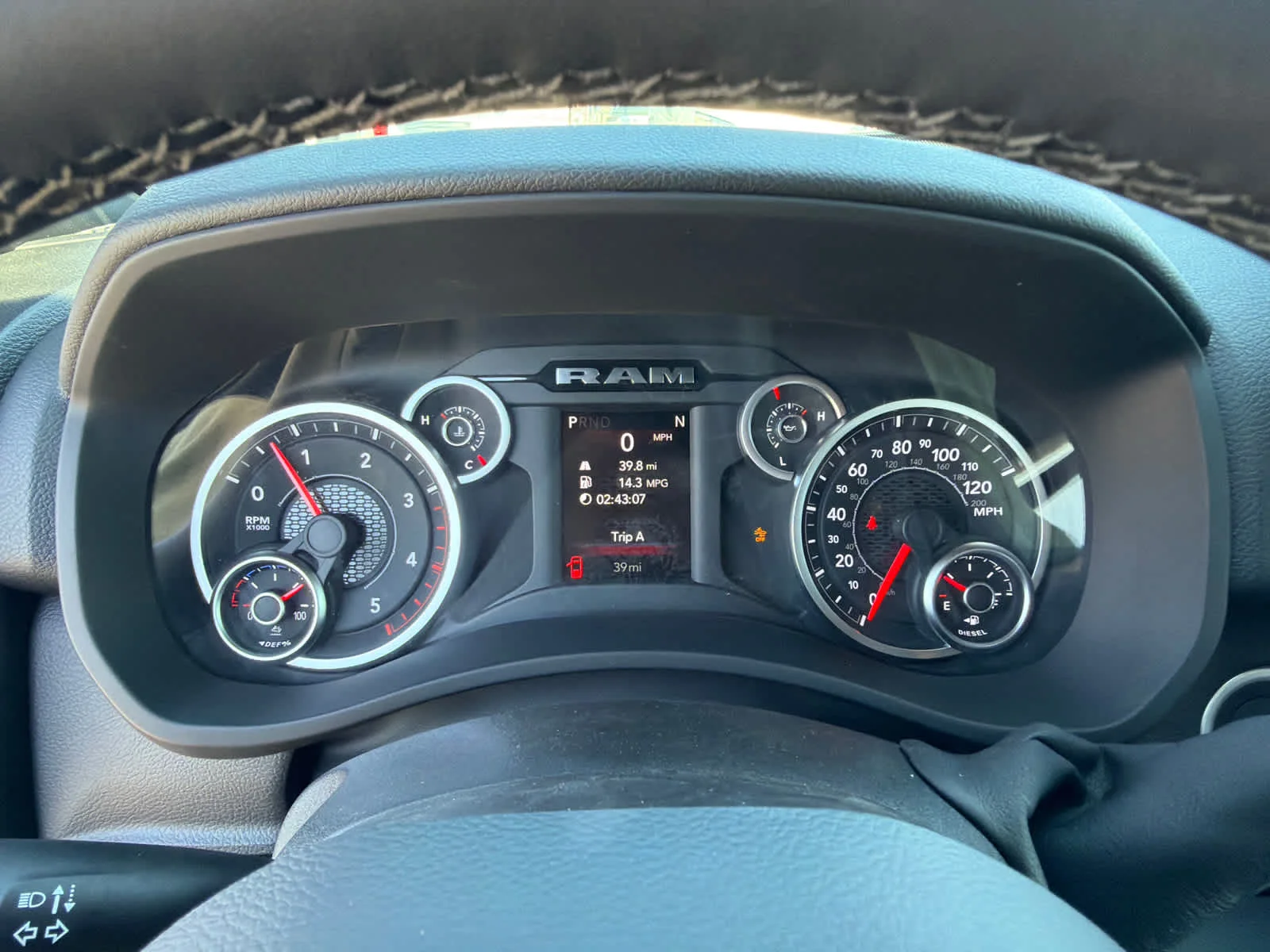 New 2026 Forged Blue Metallic RAM Big Horn image 23