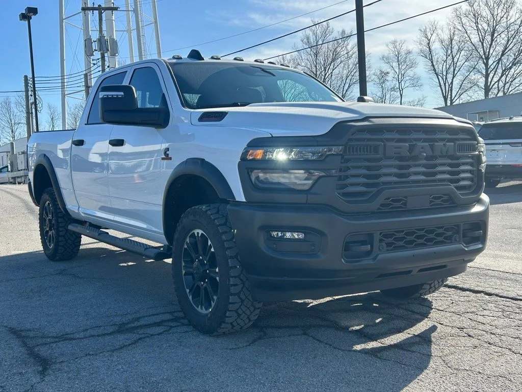 New 2026 Bright White Clear-Coat Exterior Paint RAM Tradesman image 4
