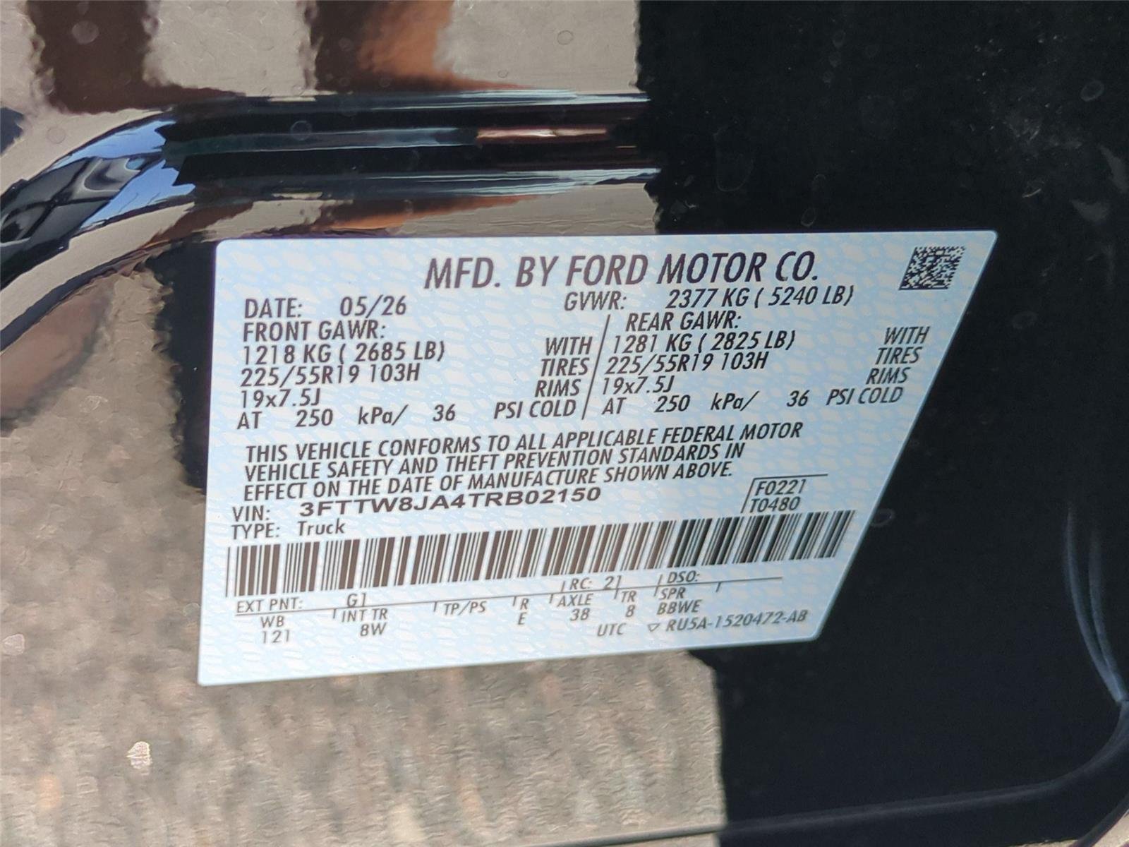 New 2026 Shadow Black Ford XLT image 40