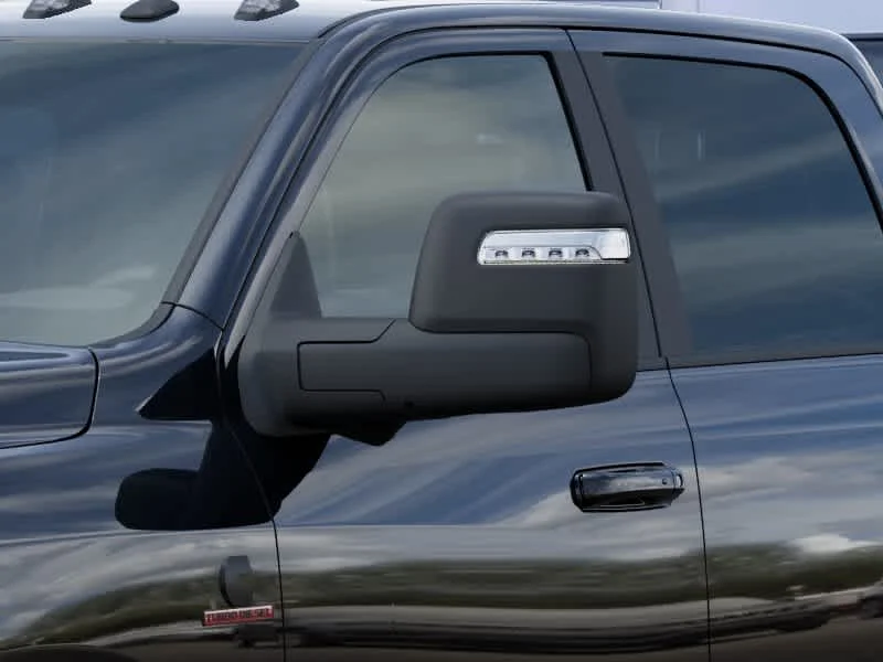 New 2027 Diamond Black Crystal Pearl-Coat Exterior Paint RAM Laramie image 12