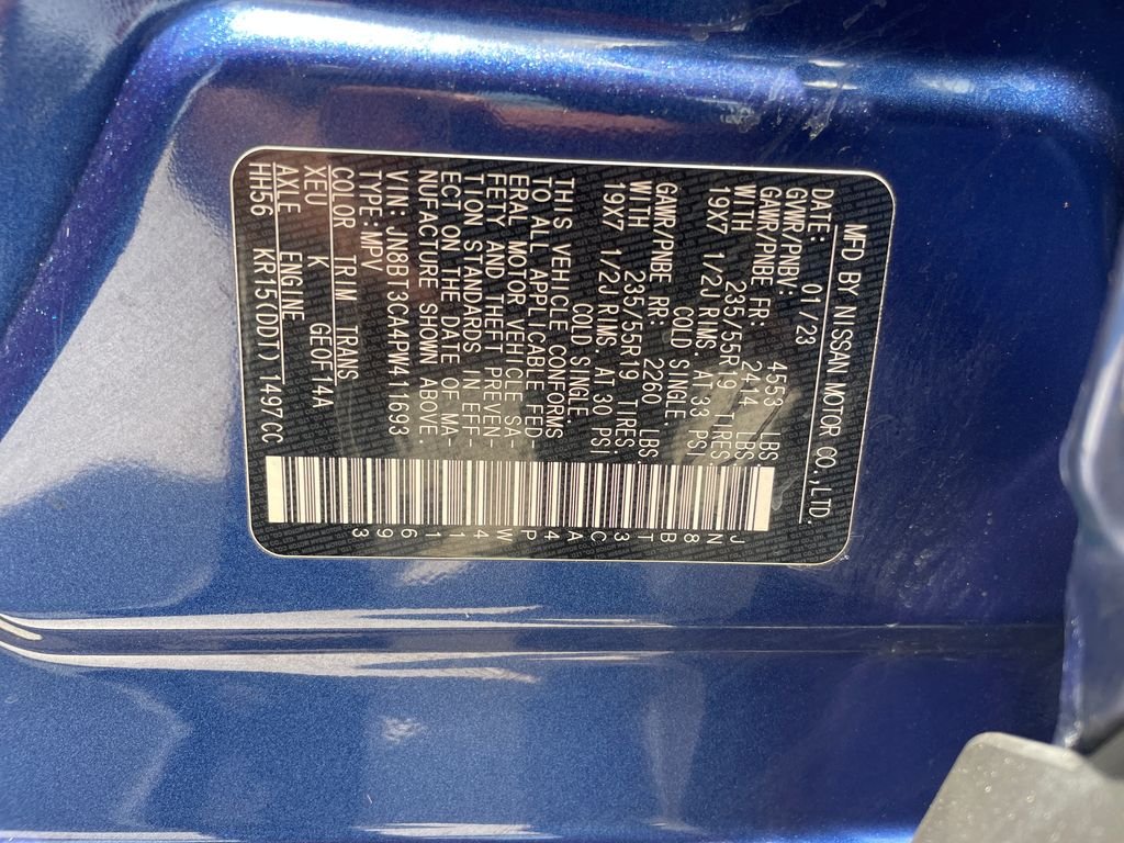 Used 2023 Blue Nissan SL image 30