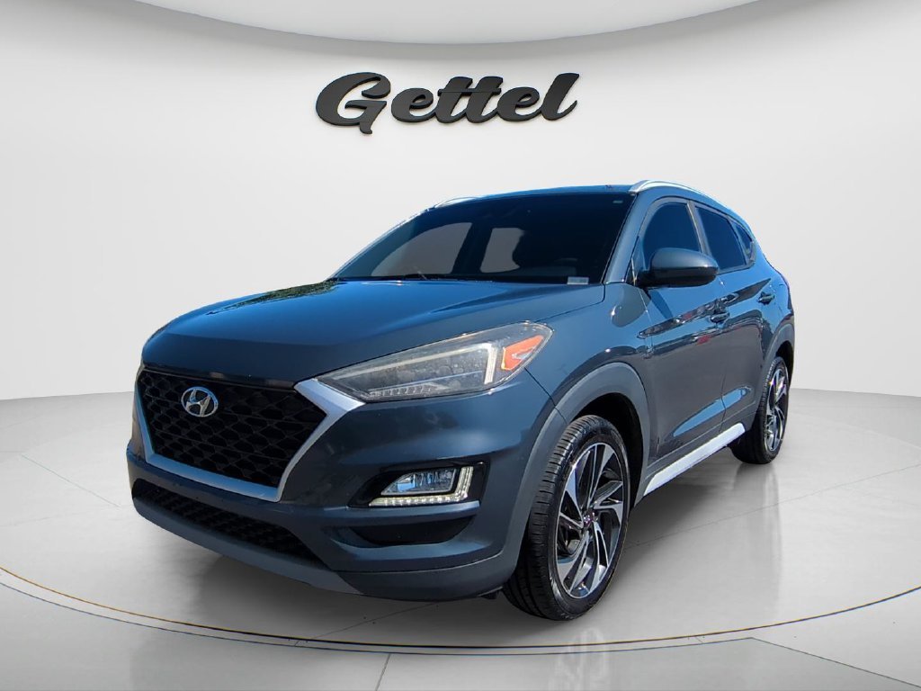 Used 2019 Blue Hyundai Sport image 1