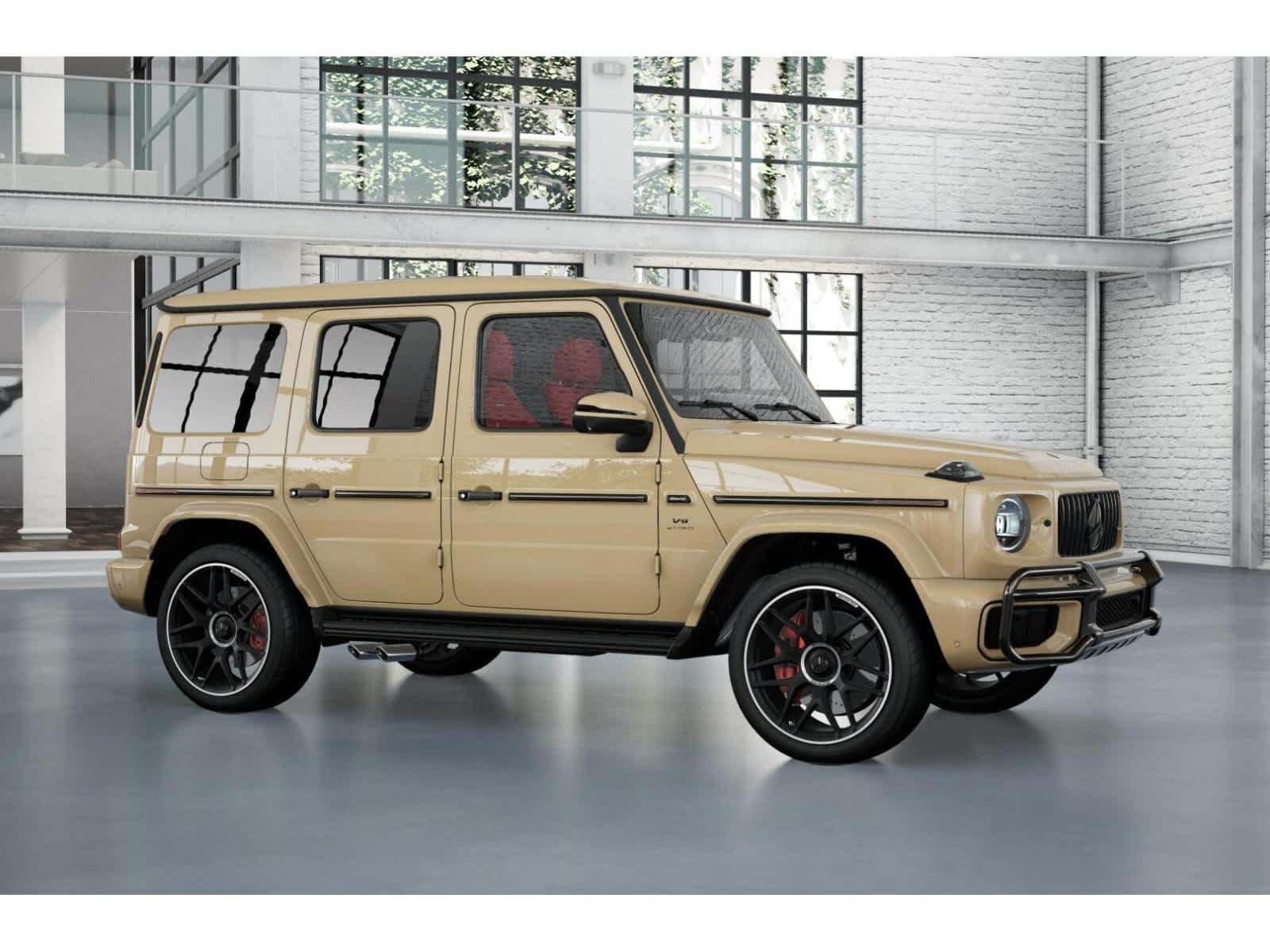 New 2027 MANUFAKTUR Desert Sand non-metallic Mercedes-Benz AMG® G 63 SUV image 13