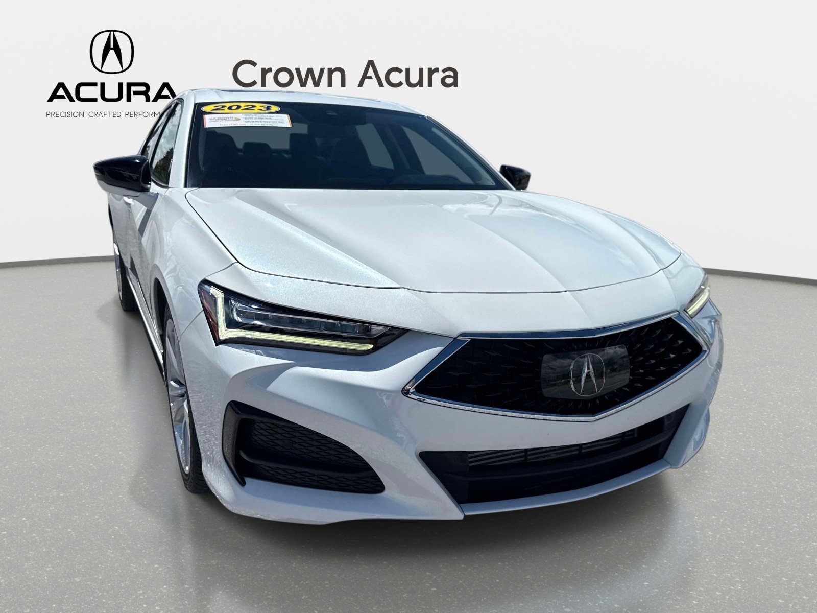 Used 2023 Platinum White Acura w/Technology Package image 7