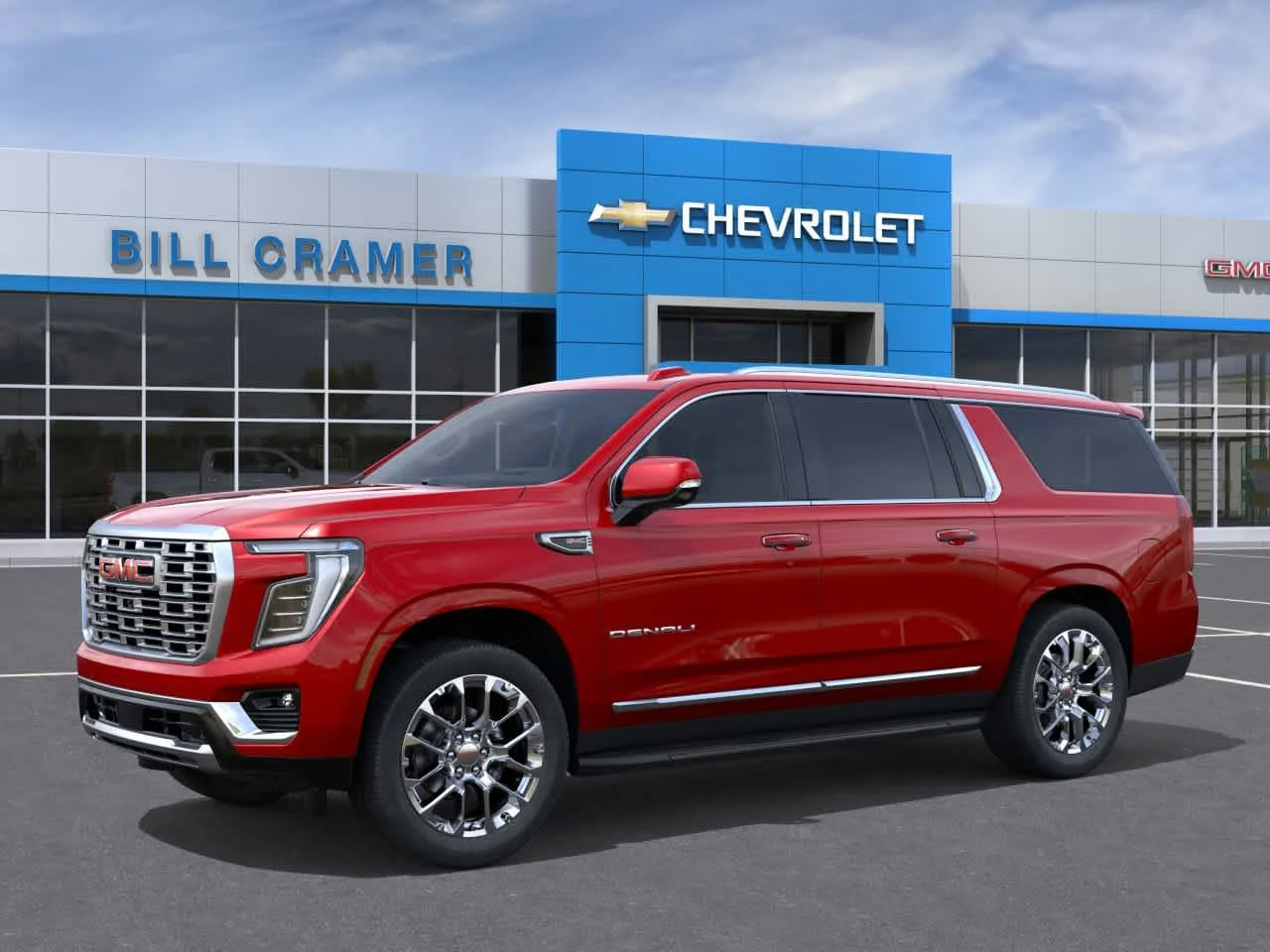 New 2026 Volcanic Red Tintcoat GMC Denali image 2