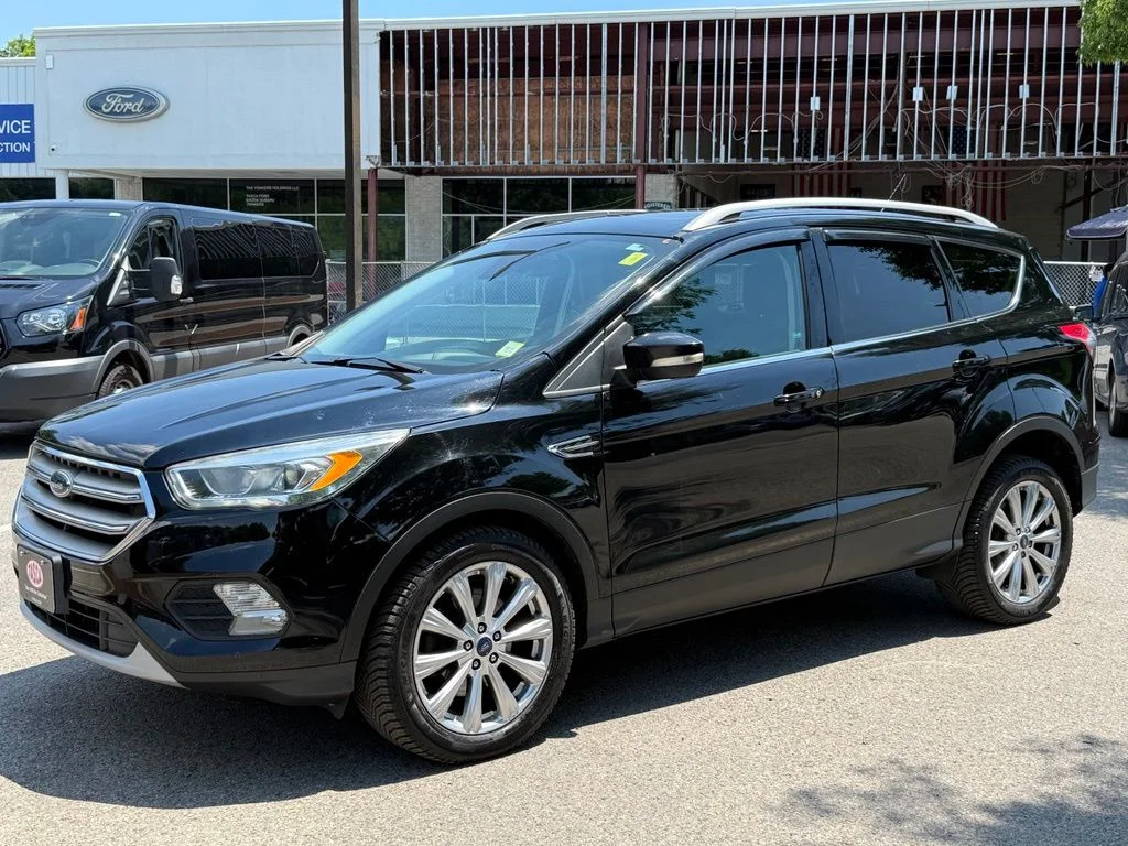 Used 2017 Black Ford Titanium image 4