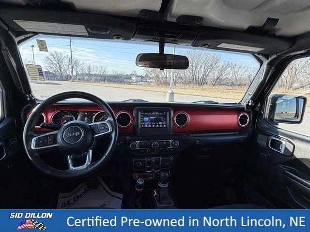 Certified Used 2021 Black Clearcoat Jeep Rubicon image 18