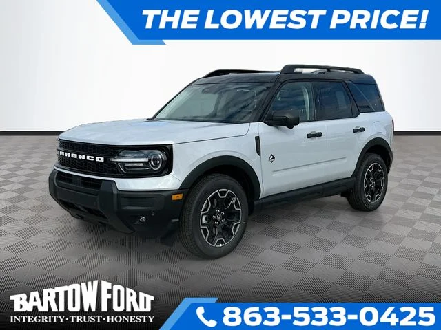 New 2026 White Metallic Ford Outer Banks image 1