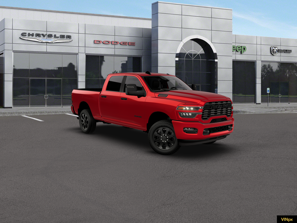 New 2026 Molten Red Pearl-Coat Exterior Paint RAM Big Horn image 4