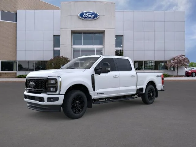 New 2026 White Metallic Ford Lariat image 1