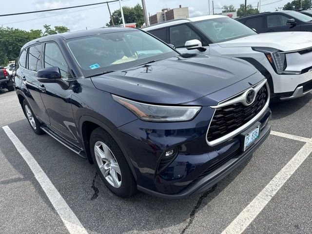 Used 2021 Blue Toyota LE image 1