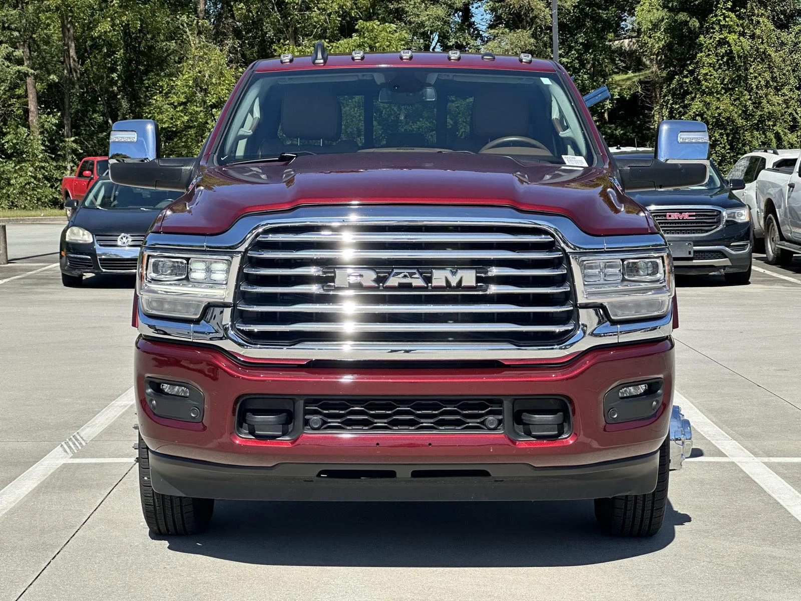 Used 2024 Delmonico Red Pearlcoat Ram Longhorn image 2