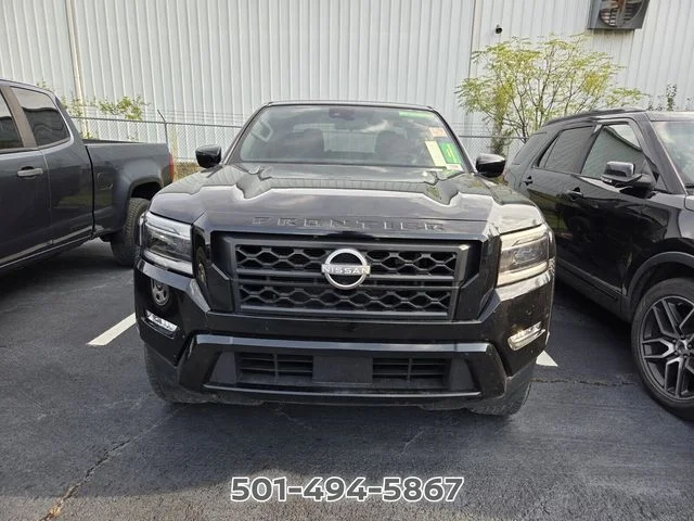 Certified Used 2023 Black Nissan SV image 2