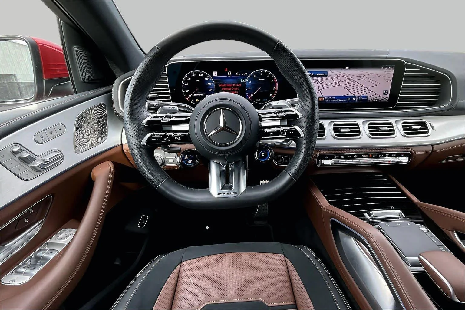 Used 2024 MANUFAKTUR Cardinal Red Metallic Mercedes-Benz AMG® GLE 53 image 6