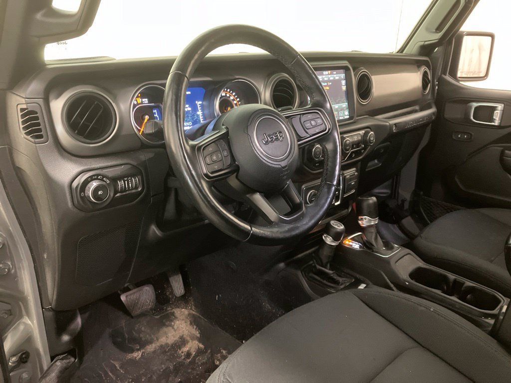 Used 2021 Sting-Gray Clearcoat Jeep Unlimited Willys image 2