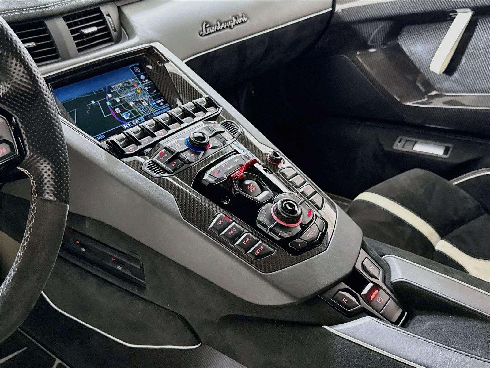 Used 2020 Nero Aldebaran Lamborghini SVJ | Boden Exhaust | Ext Carbon Pkg image 24