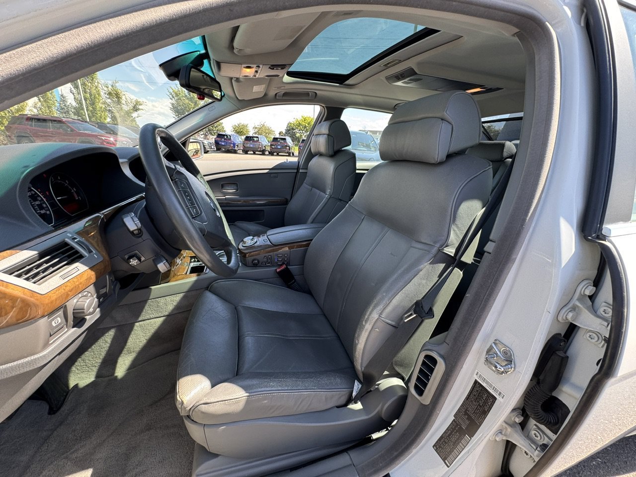 Used 2003 White BMW 745Li image 12