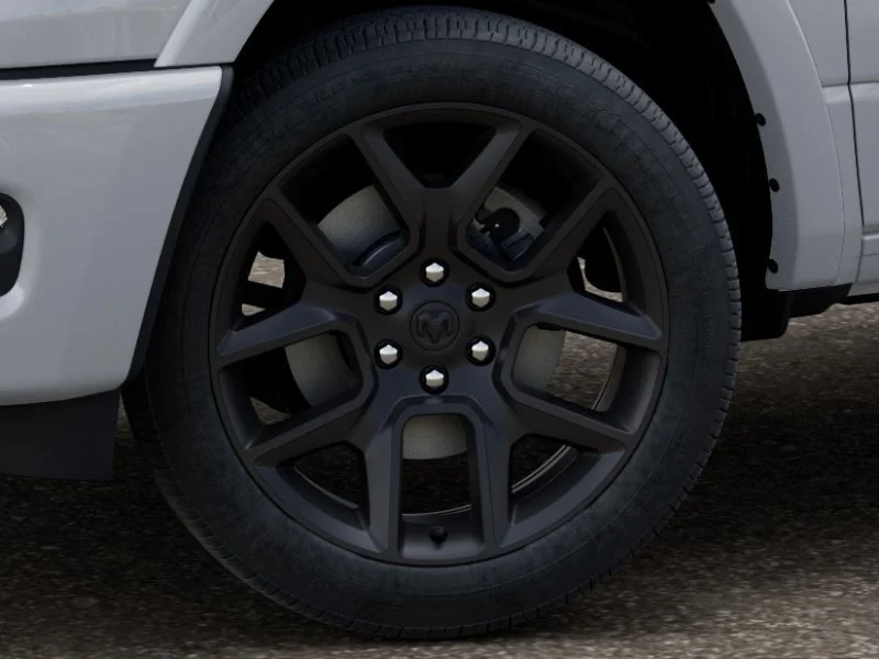 New 2026 Bright White Clear-Coat Exterior Paint RAM Laramie image 9