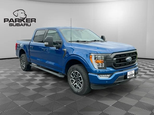Used 2023 Atlas Blue Metallic Ford XLT image 7