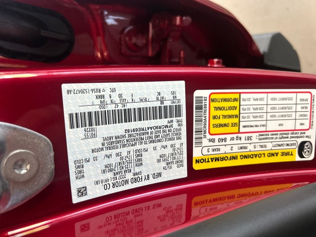 New 2026 Ruby Red Metallic Tinted Clearcoat Ford Badlands® image 25
