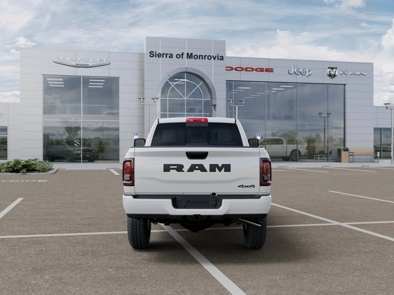New 2027 Bright White Clear-Coat Exterior Paint RAM Tradesman image 33