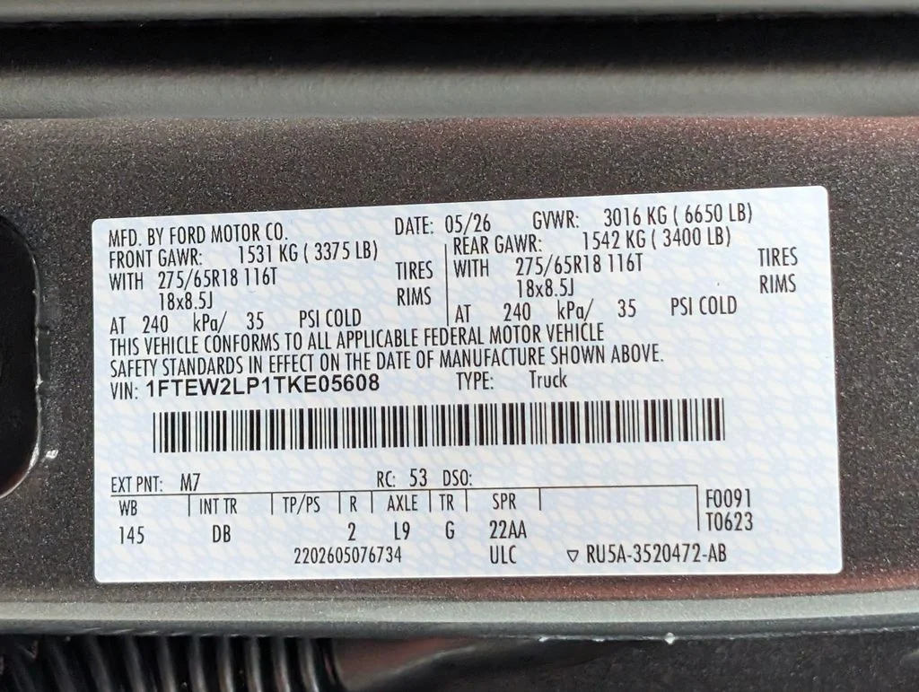 New 2026 Carbonized Gray Metallic Ford STX® image 24