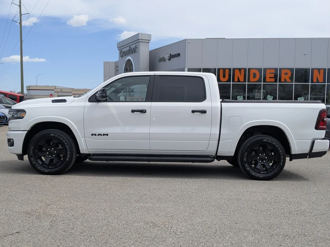 Certified Used 2025 White RAM Big Horn - - 4x4 - Night Edition - Tonneau Cover - Level II - Alpine Audio & More! image 5