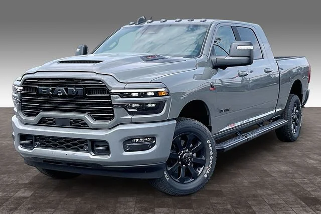 New 2026 Ceramic Gray Clear-Coat Exterior Paint RAM Laramie image 1