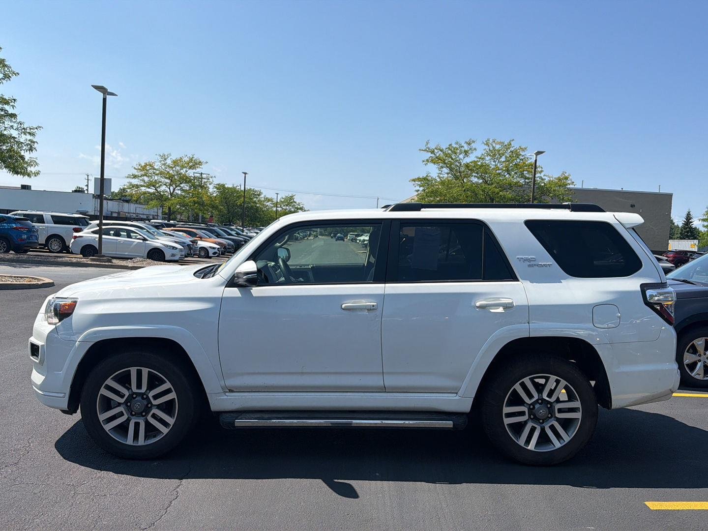 Used 2022 Super White Toyota TRD Sport image 4