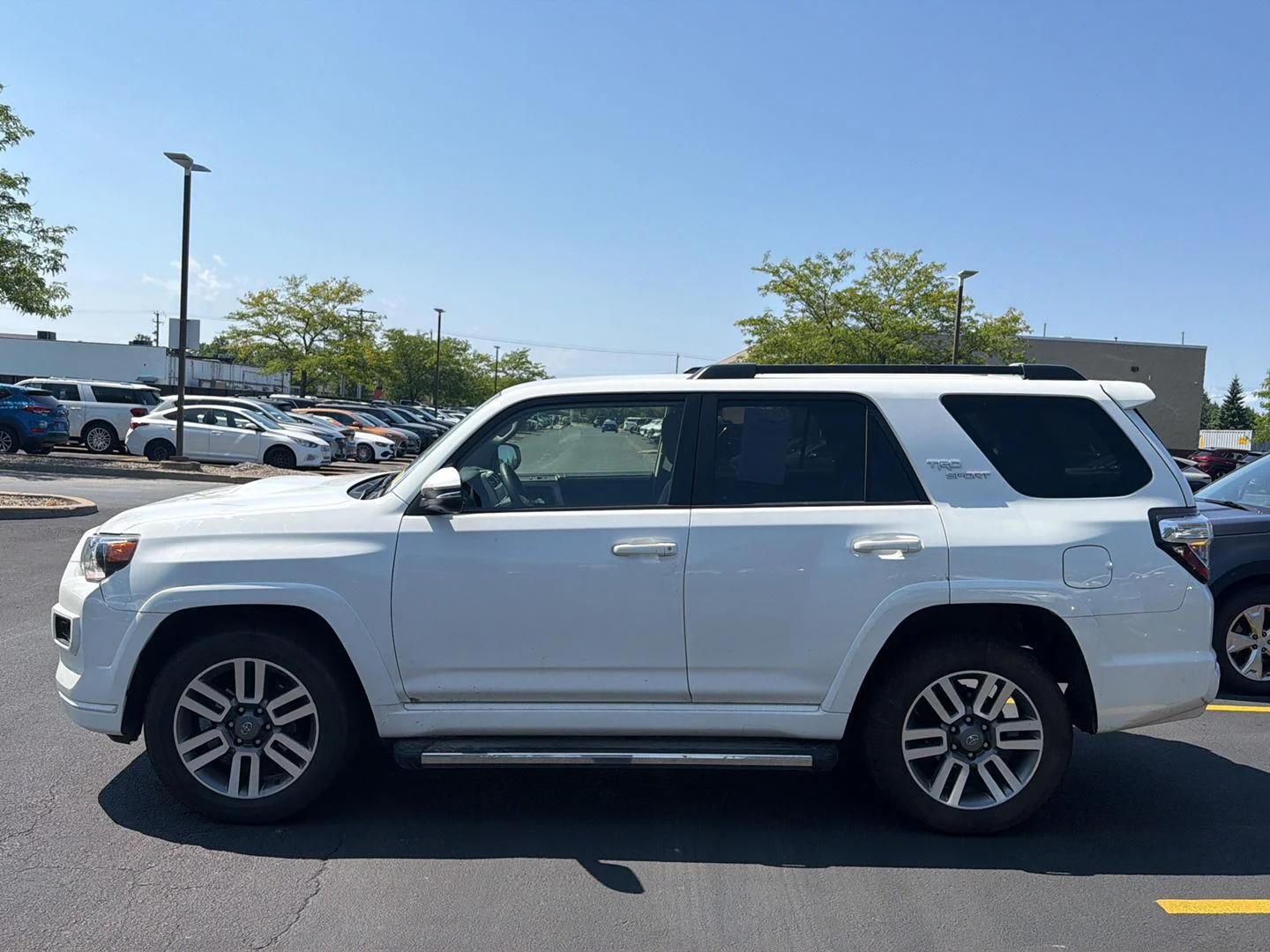 Used 2022 Super White Toyota TRD Sport image 4
