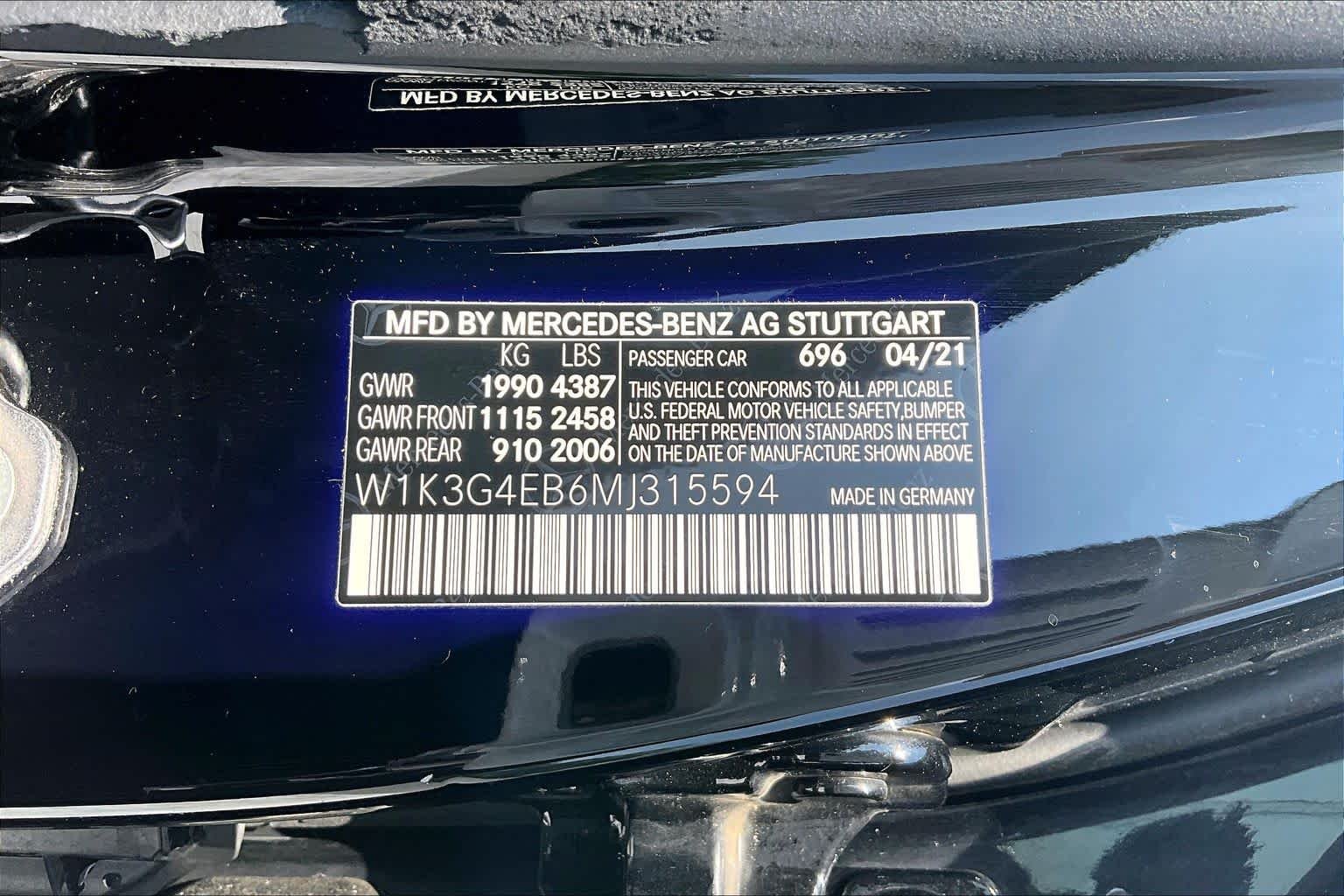 Used 2021 Night Black Mercedes-Benz A 220 image 31