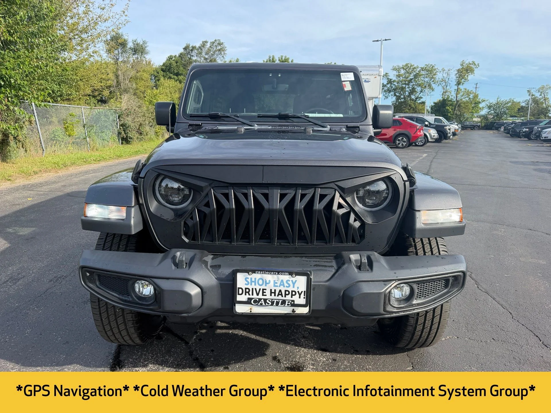 Used 2018 Gray Jeep Unlimited Sahara image 2