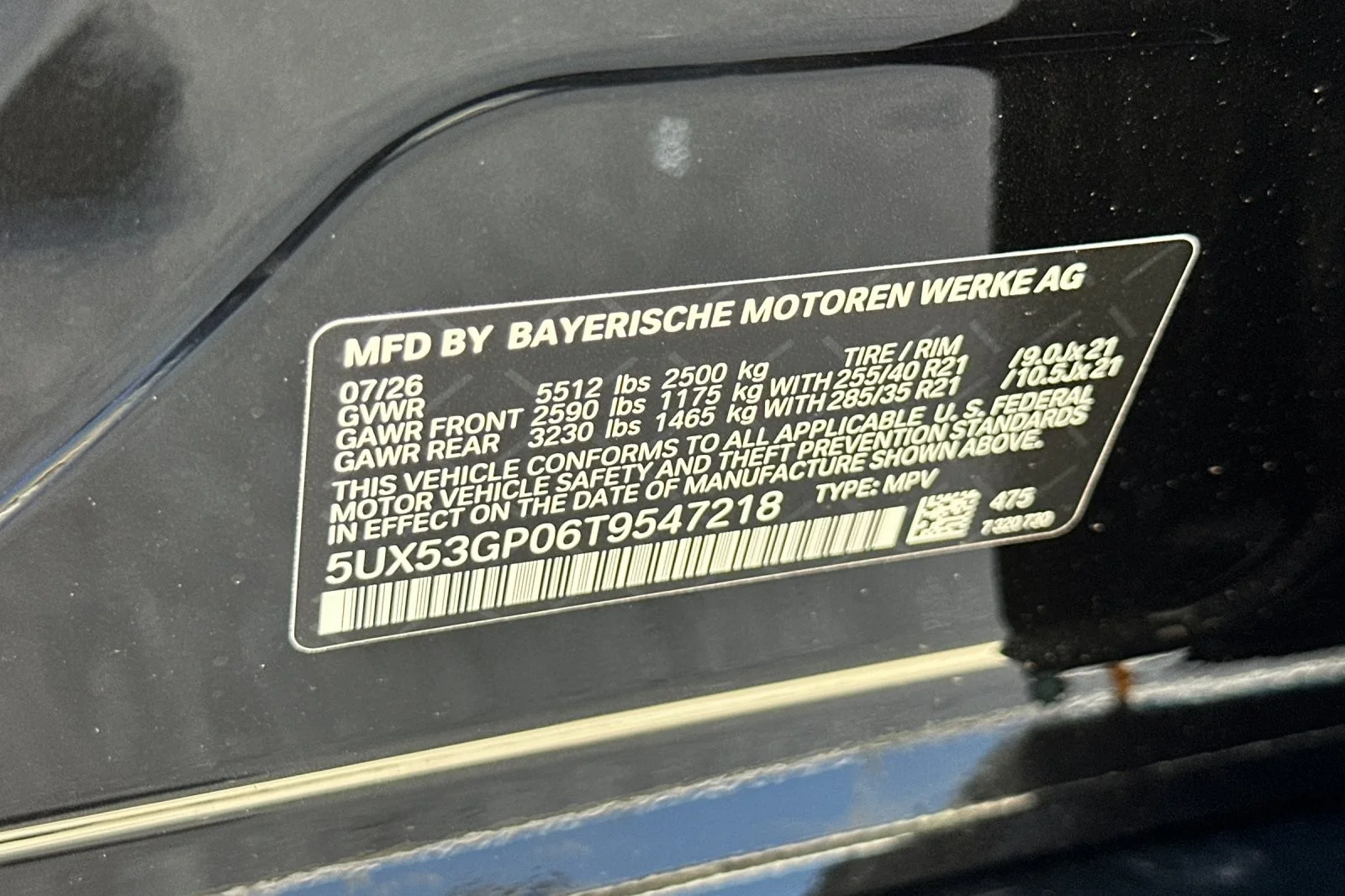 New 2026 Black Sapphire Metallic BMW 30 xDrive image 28
