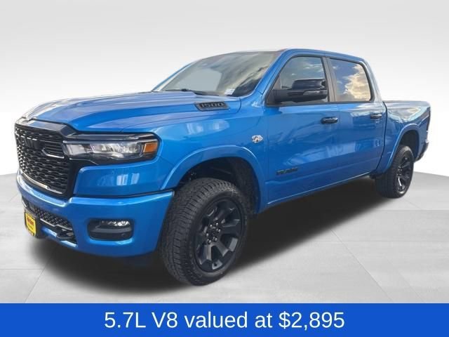 New 2026 Hydro Blue Pearl-Coat Exterior Paint RAM Big Horn image 3