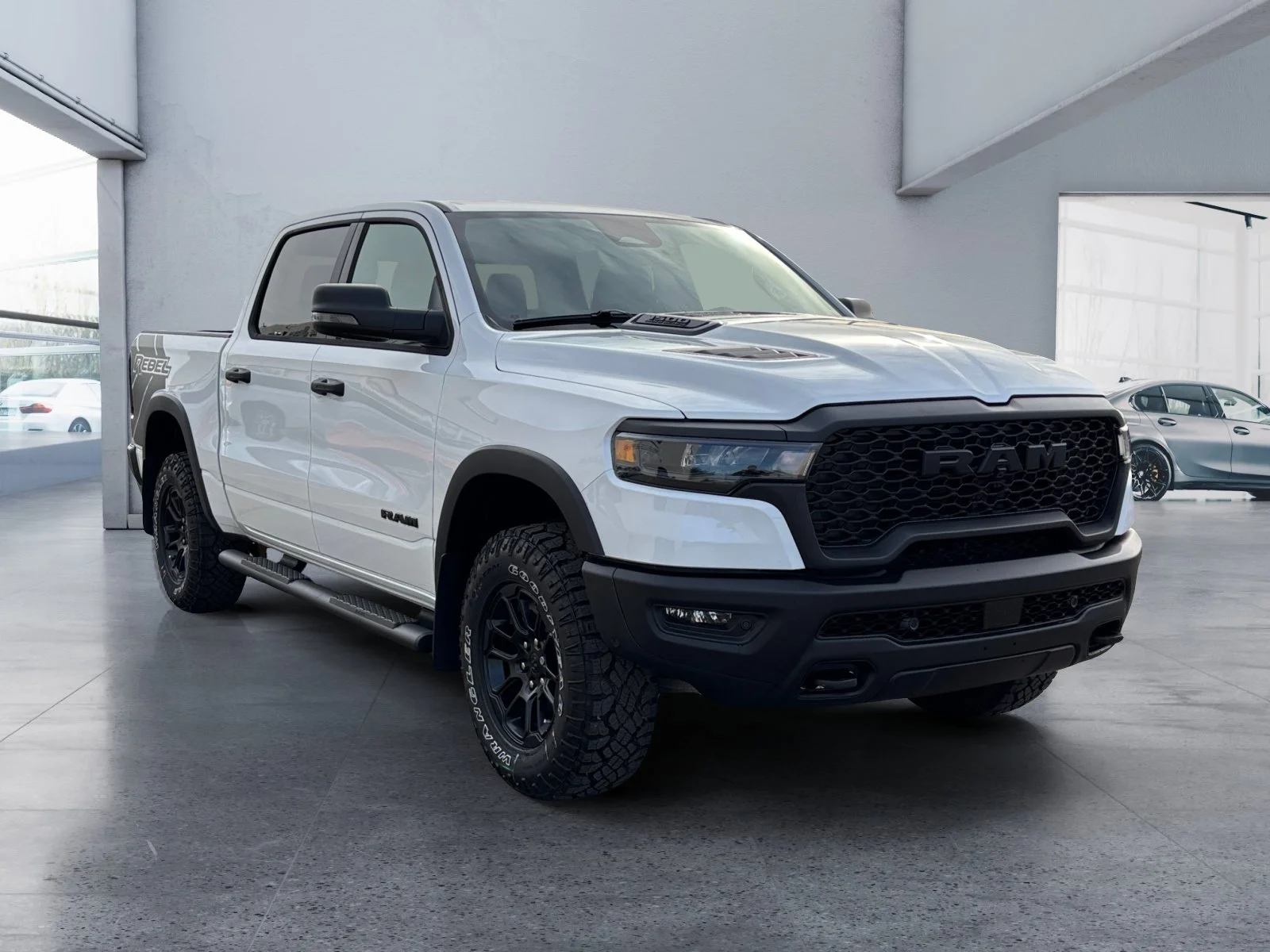 New 2027 Bright White Ram Rebel image 7