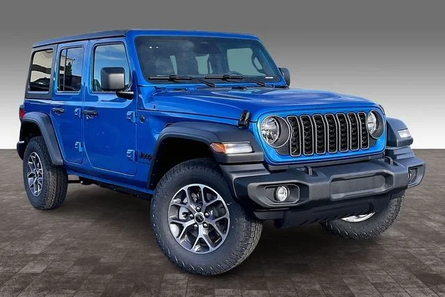 New 2026 Hydro Blue Pearlcoat Jeep Sport S image 2