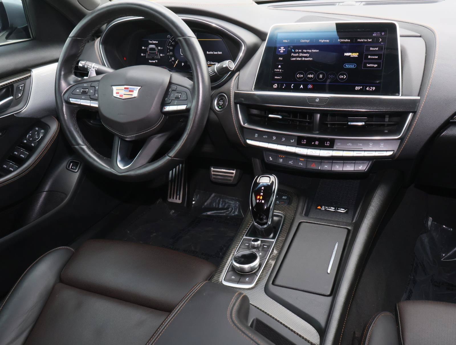 Used 2023 Argent Silver Metallic Cadillac V-Series image 9