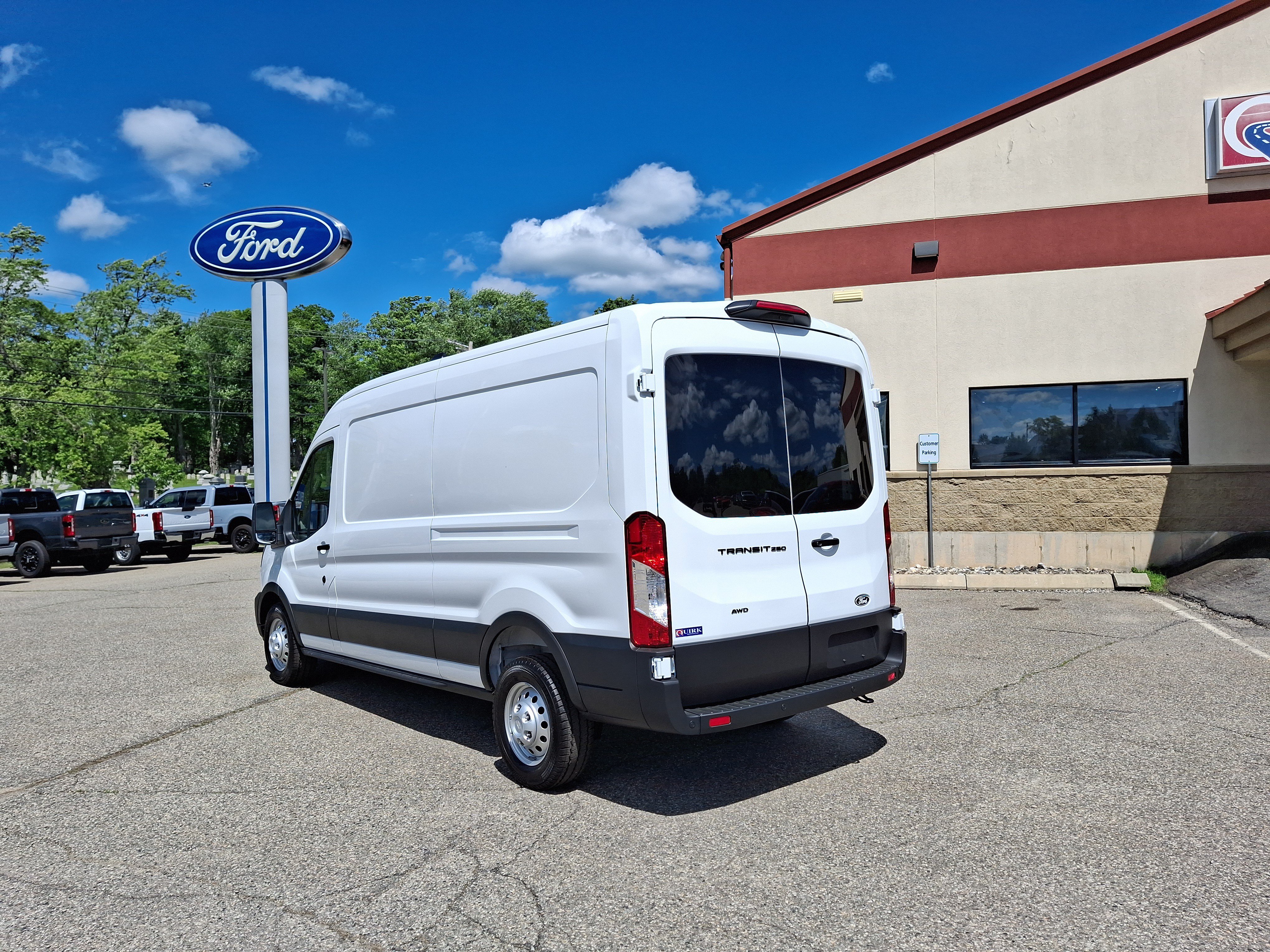 New 2026 Oxford White Ford Cargo Van image 7