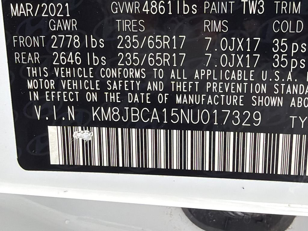 Used 2022 Gray Hyundai Blue image 32